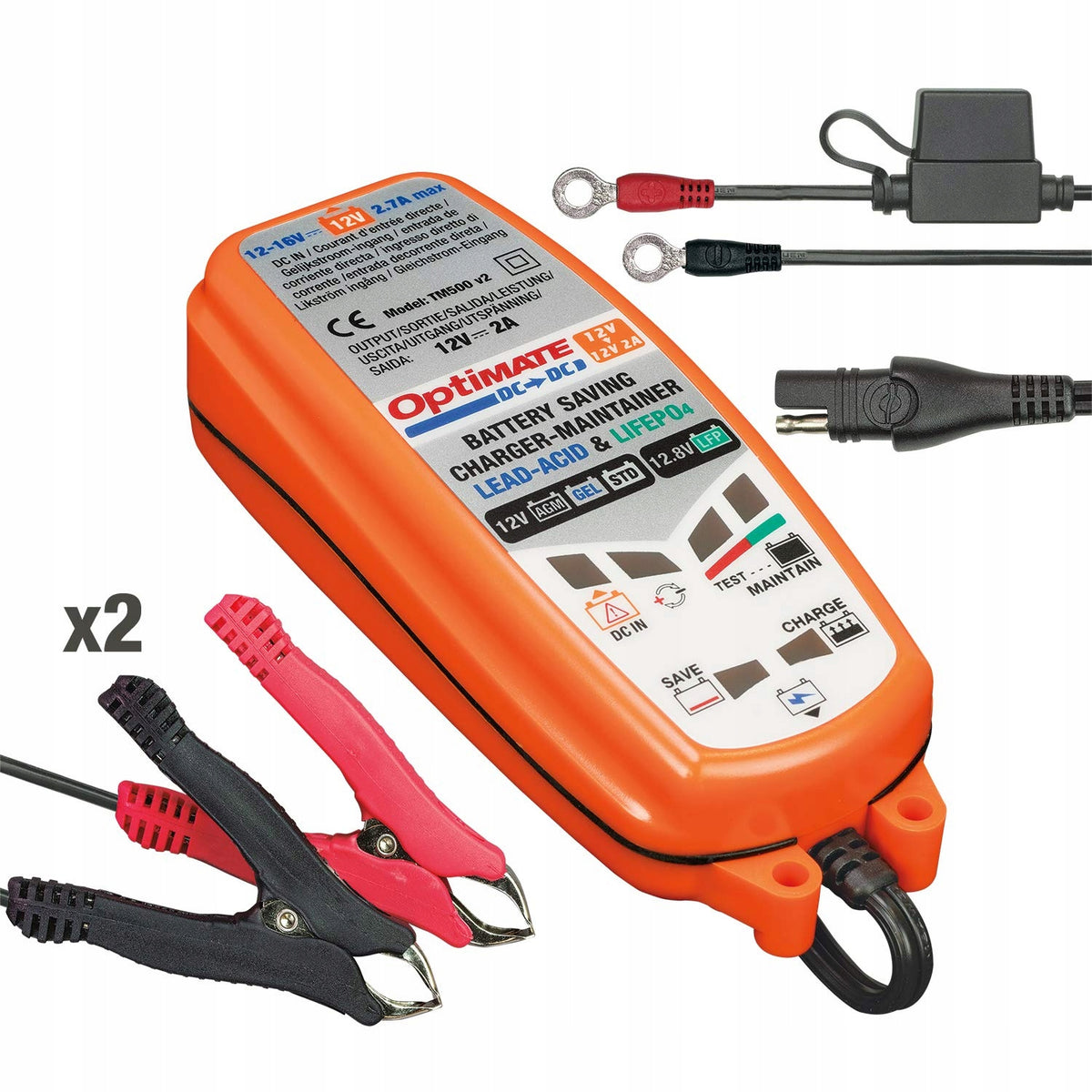 OptiMate TM500 V3 rectifier 12 V 2 A Brand OptiMate