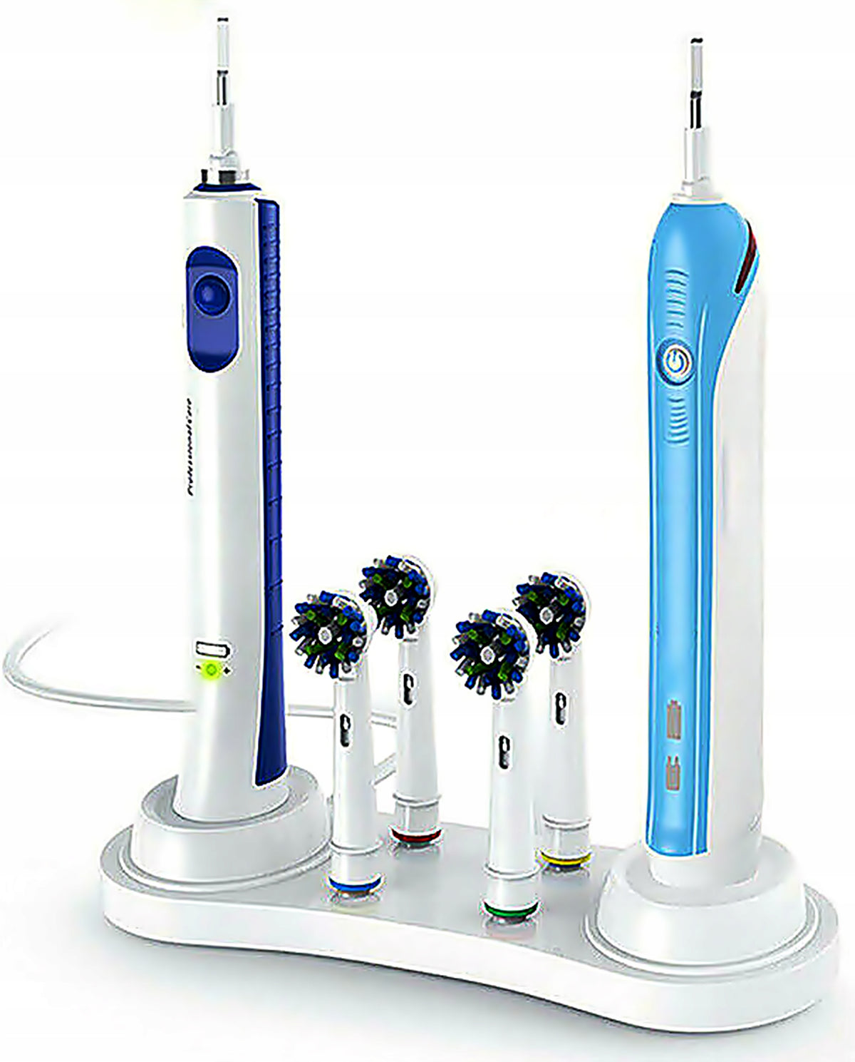 Oral-B Toothbrush Stand and Tips - Elegance and Functionality!