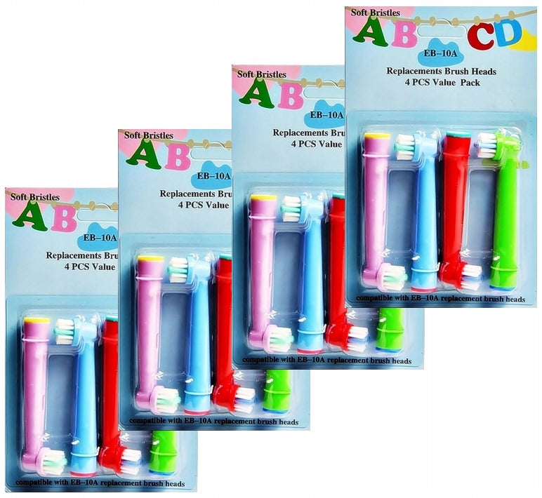 Oral-B Toothbrush Tips Replacements 12pcs For Kids Packaging status original