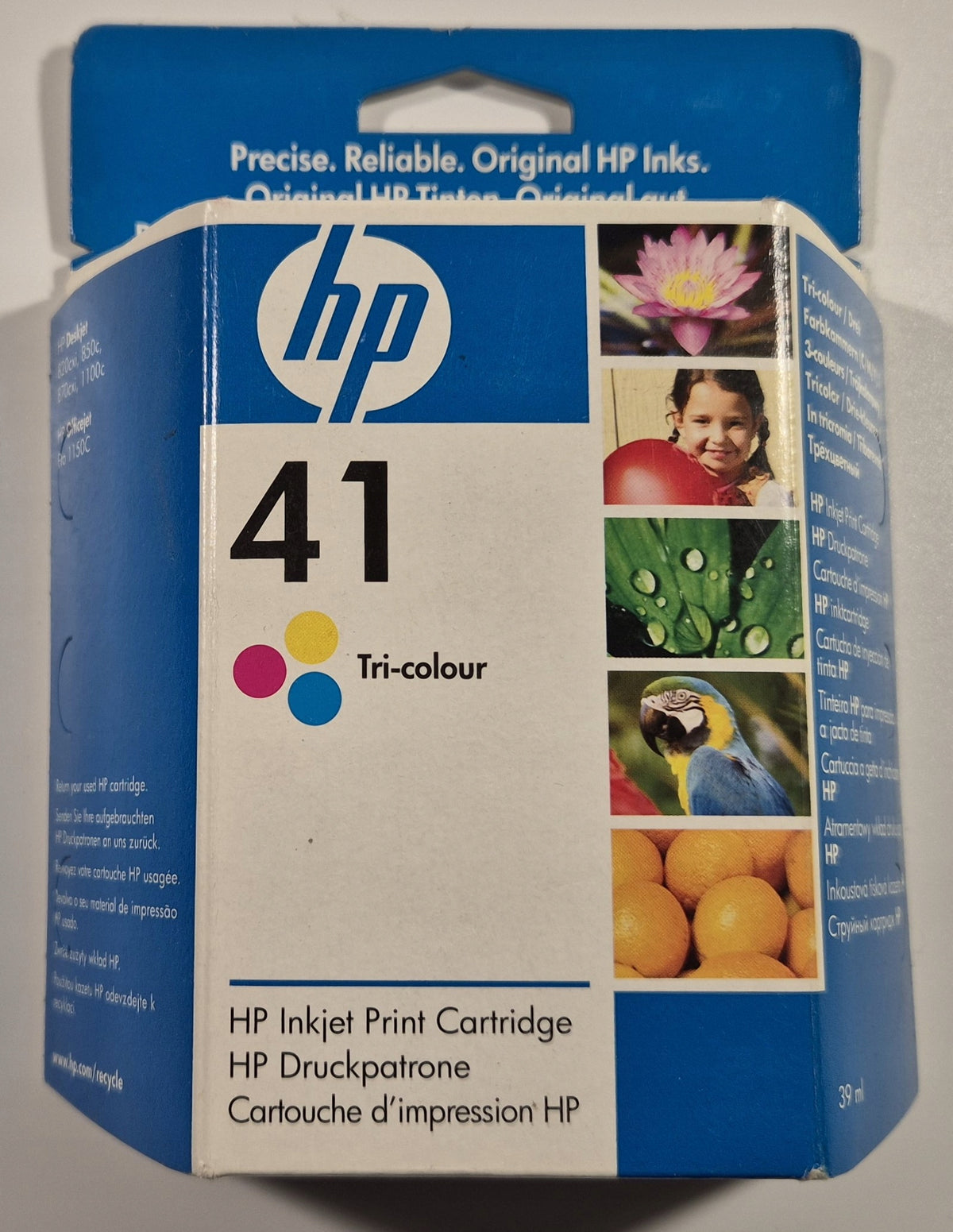 Original New Ink HP 41 Coloured 51641AE Packaging status original