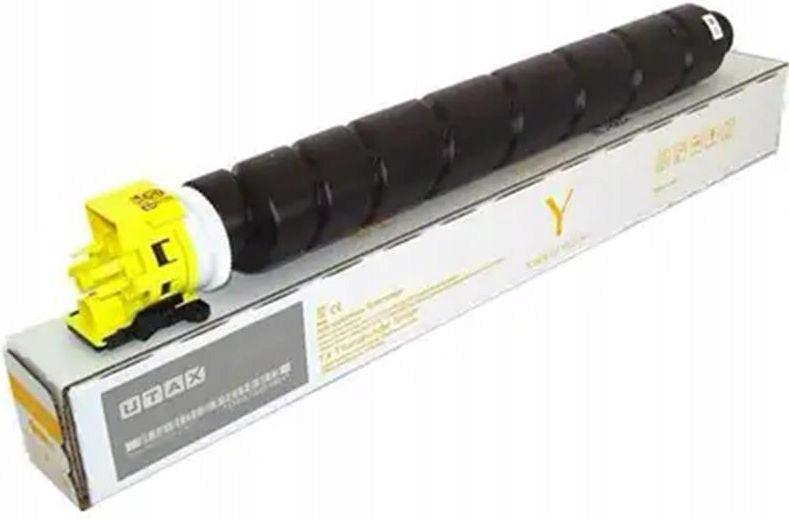 Original Toner Cartridge Yellow UTAX CK-8543Y, CK8543Y (1T0C2GAUT0) Packaging status original