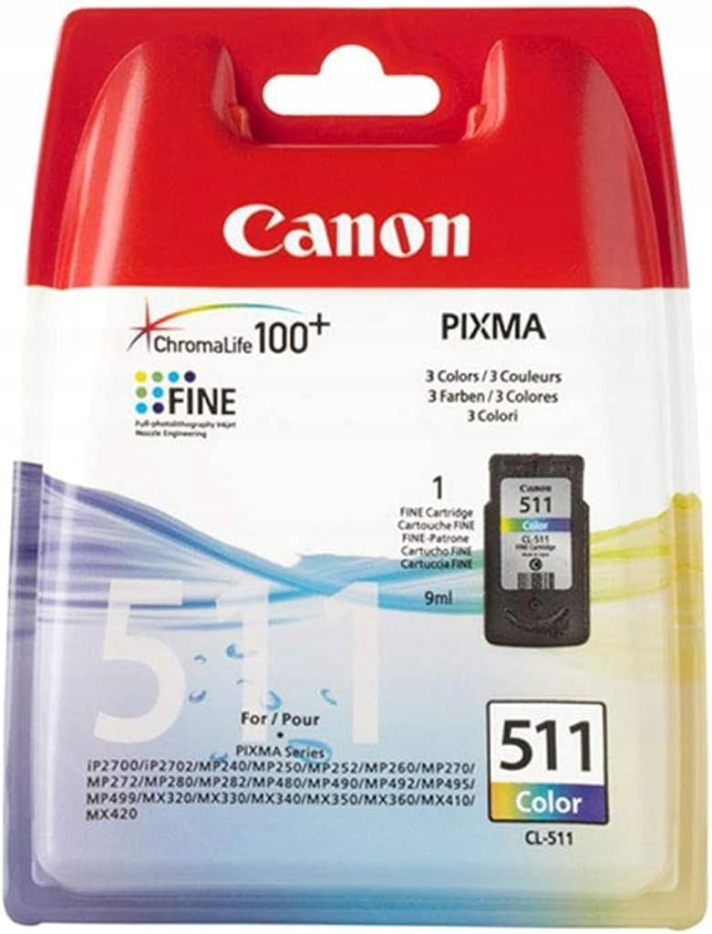 Original ink Canon CL-511 (2972B001) (Color)