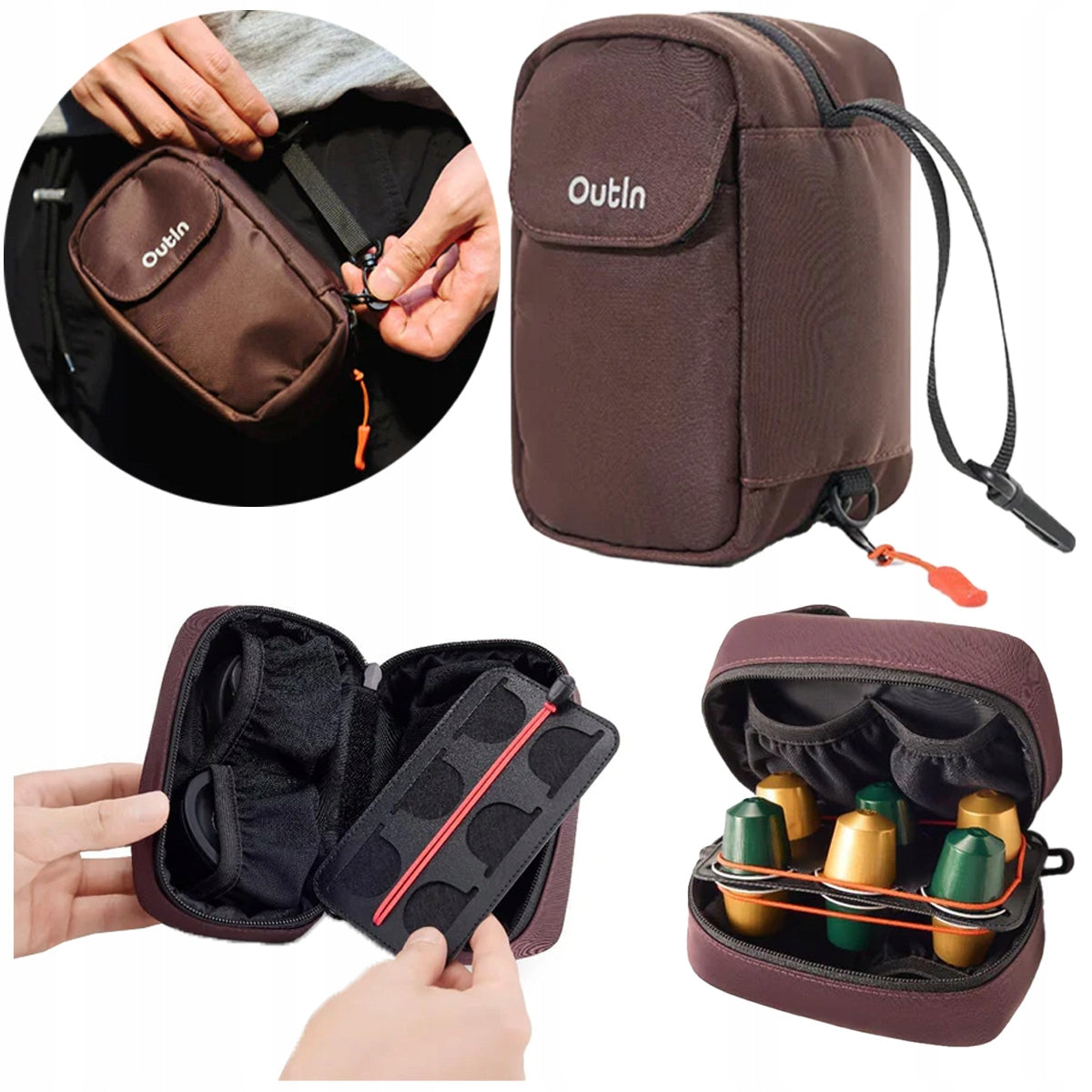 OutIn Organizer Capsule Accessory Bag for Gear Pouch