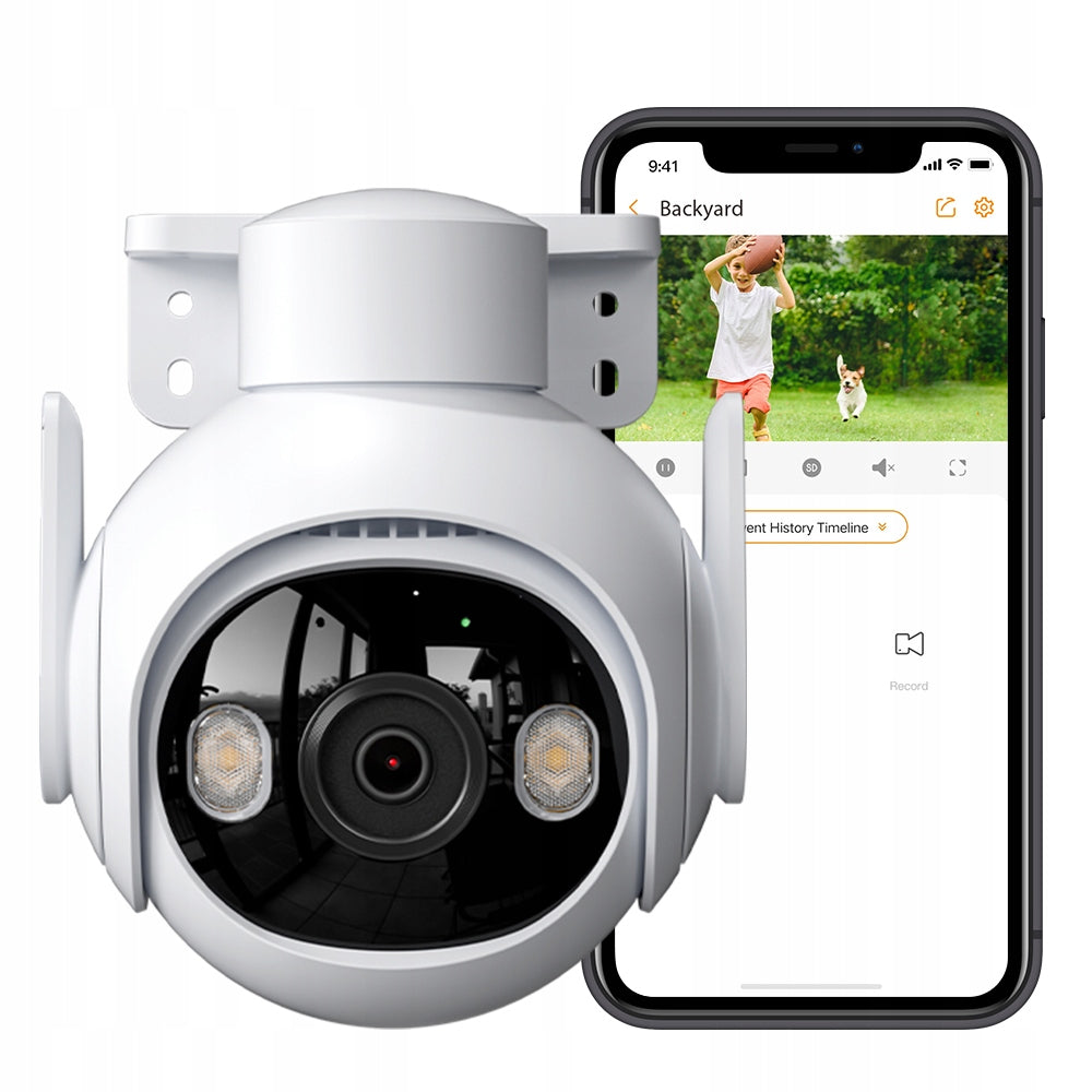 Outdoor IP Camera Human/Car Detection Cruiser 2 5MP Wifi Security Camera