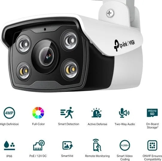 Outdoor IP Camera TP-LINK VIGI C340(6mm) UN/2.30 Distribution PL Packaging status original