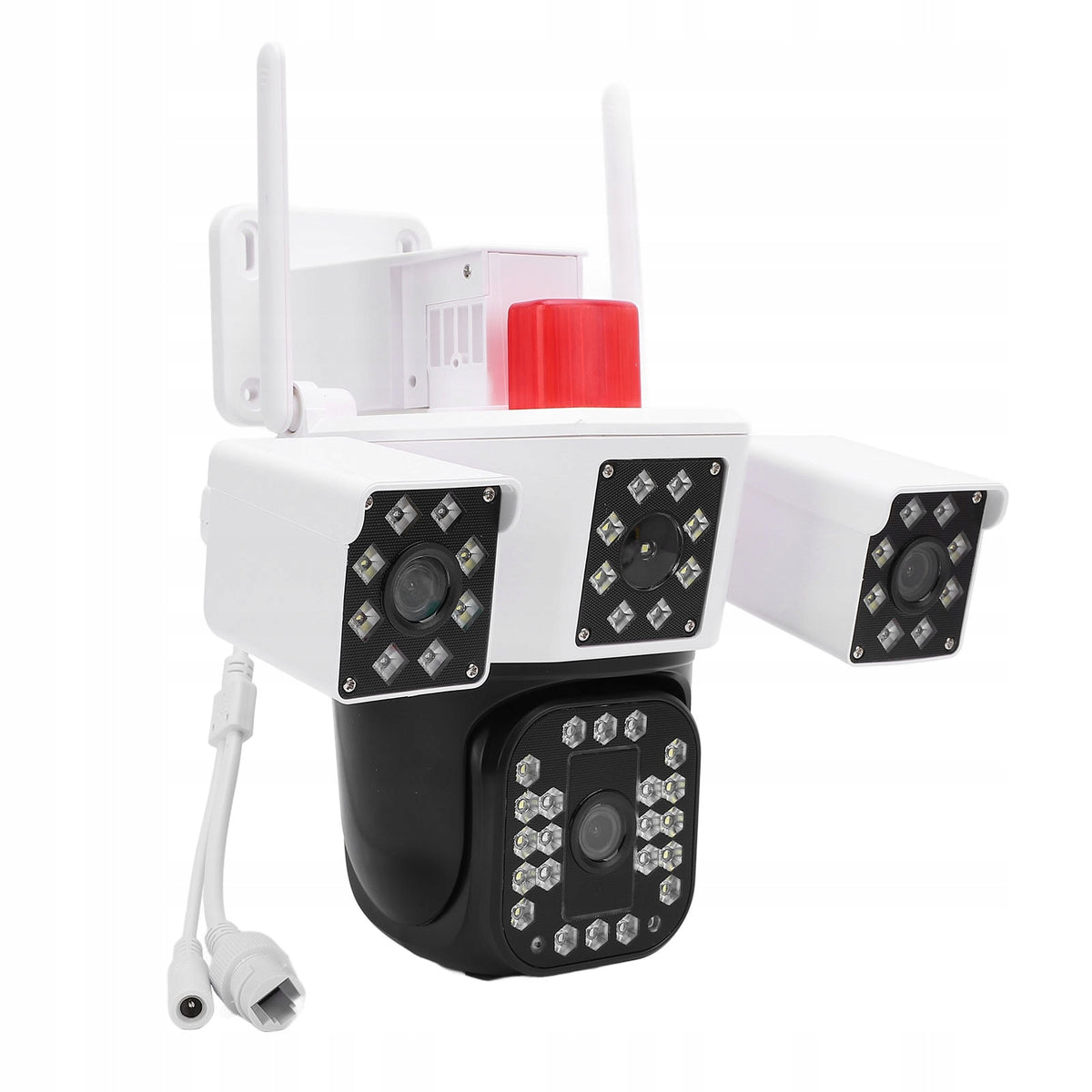 Outdoor Surveillance Camera 6MP 4 Objects IP55 Water 2 -Way Voice 0X