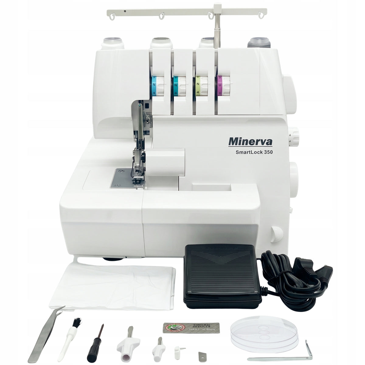 Overlock overlock home sewing machine Minerva SmartLock 350 4-thread