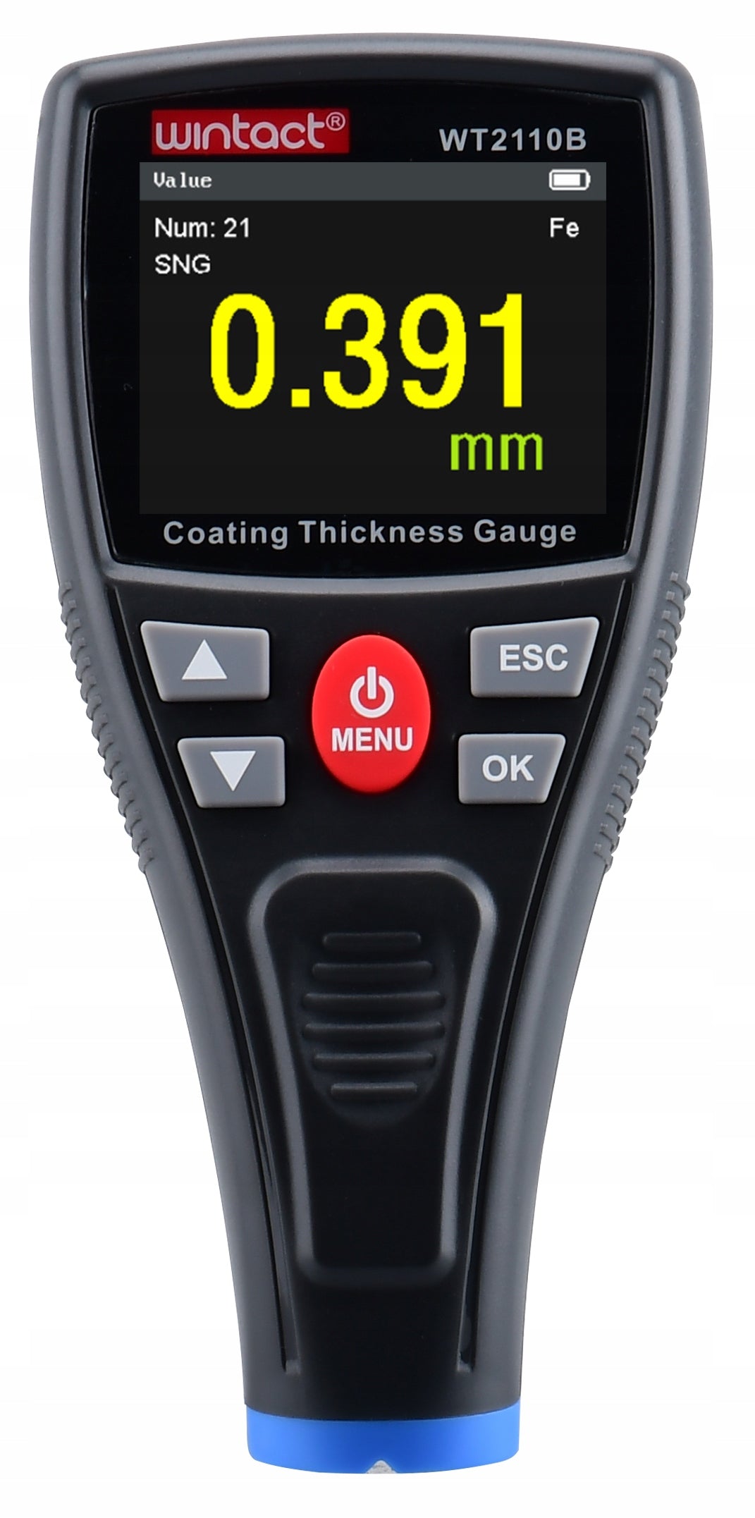 PAINT THICKNESS GAUGE MATERIAL SENSOR COATING TESTER USB PC BT APP LCD Manufacturer code WT2110B