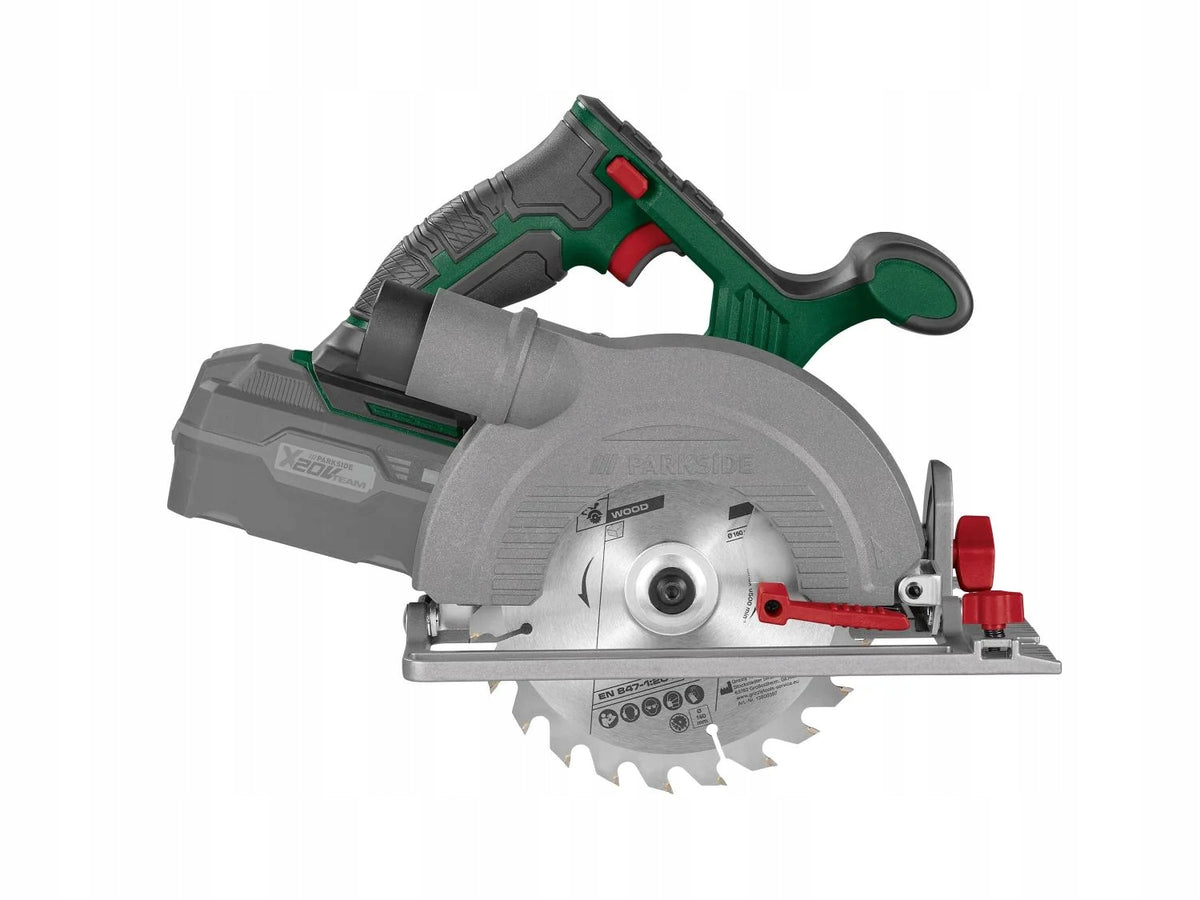 PARKSIDE PHKSA 20-Li C4 Cordless Circular Saw + SUITCASE Manufacturer code PHKSA 20-LI A2