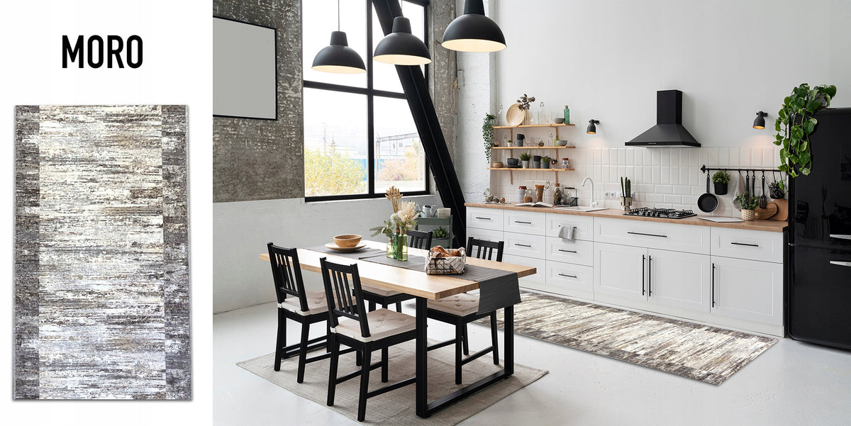 PAVEMENT FOR KITCHEN 60x150cm NON-SLIP RUG VARIOUS MODELS Manufacturer code DYWAN PODGUMOWANY DO KUCHNI