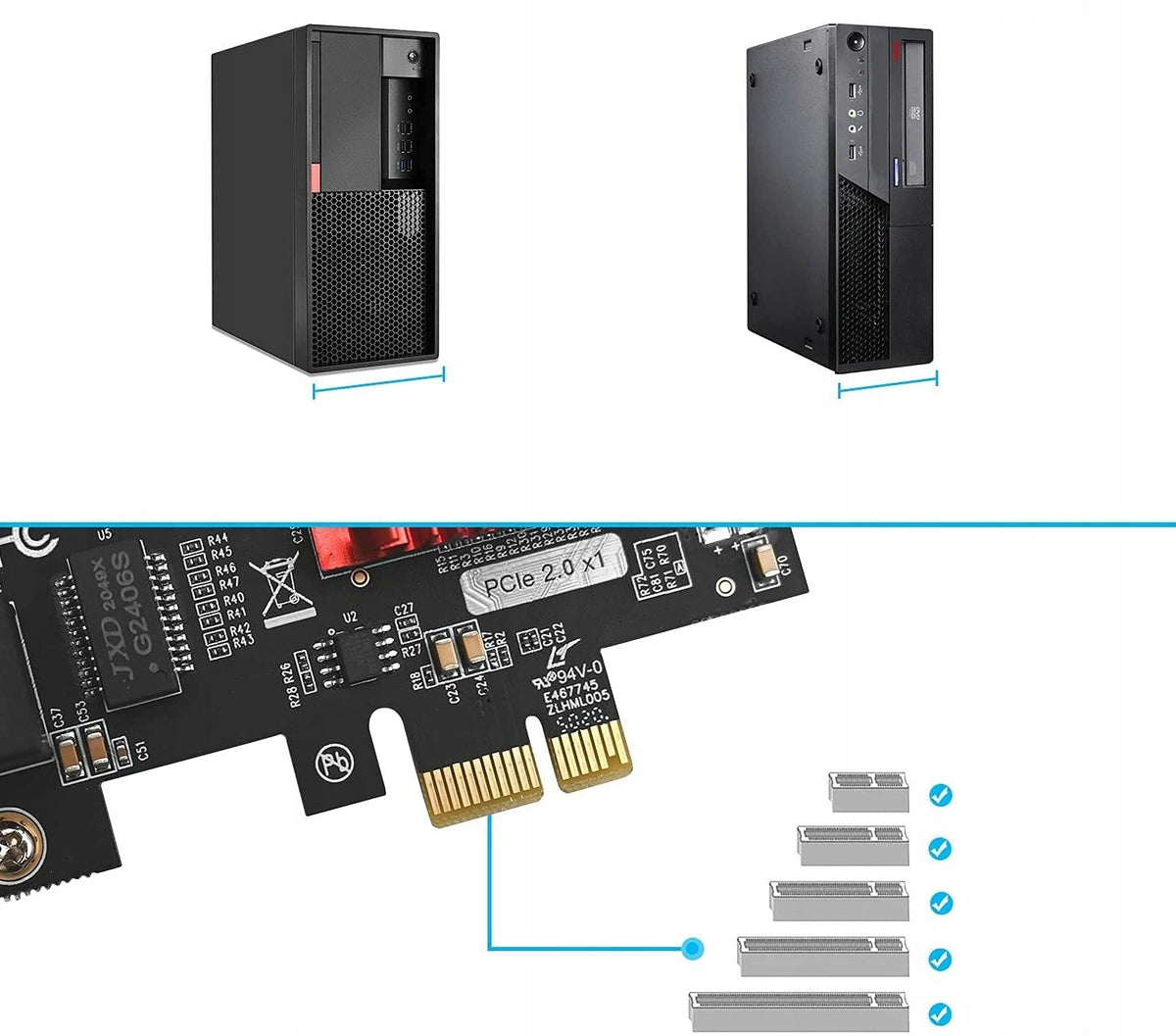 PCI EXPRESS GIGABIT DUAL PORT ETHERNET ADAPTER LAN NOTHING Manufacturer code TXA094