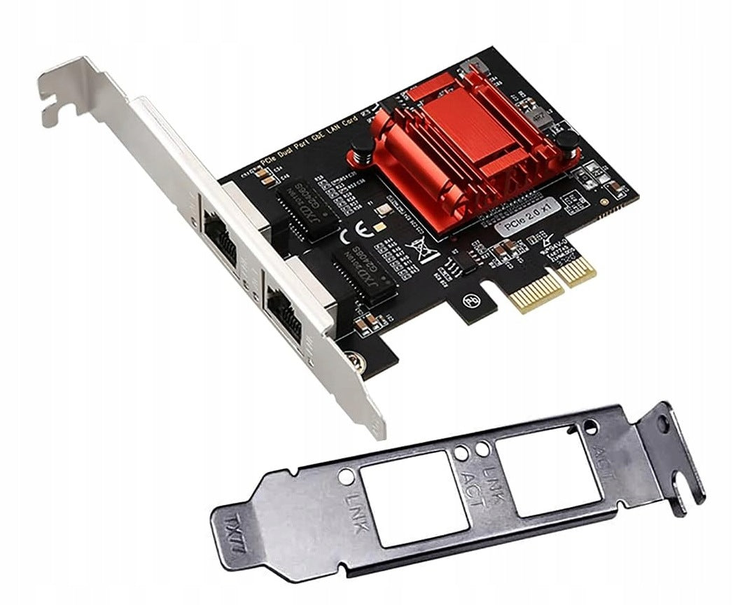 PCI EXPRESS GIGABIT DUAL PORT ETHERNET ADAPTER LAN NOTHING