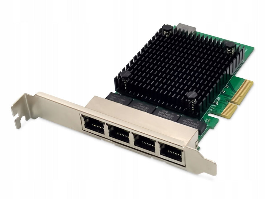 PCI Express Network Card 2.5Gbps 4-Port Digitus DN-10136