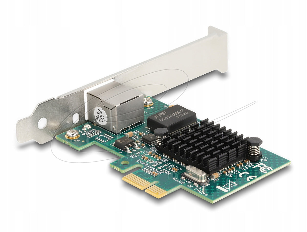 PCI Express x1 to 1x RJ45 Gigabit LAN Delock 88204 Packaging status original