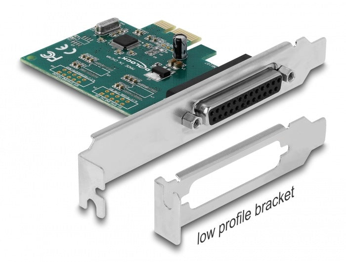 PCIe card 1x IEEE 1284 Delock 90412 parallel port