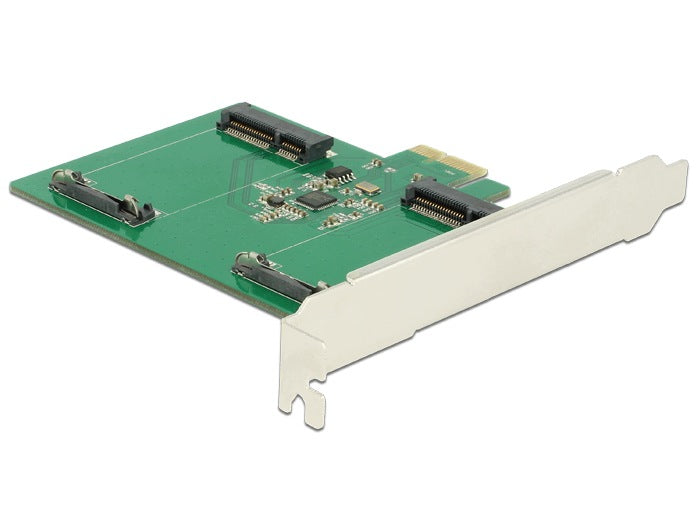 PCIe x1 2x mSATA internal card Delock 89479
