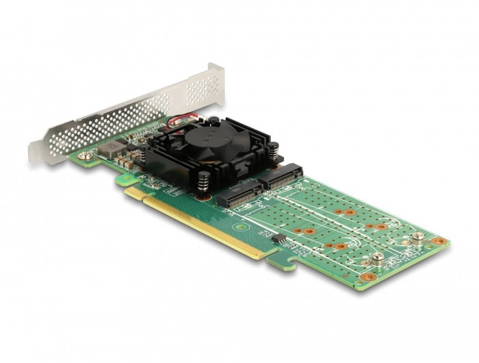 PCIe x16 4x NVMe M.2 Key M Low Profile Delock 90078 Packaging status original