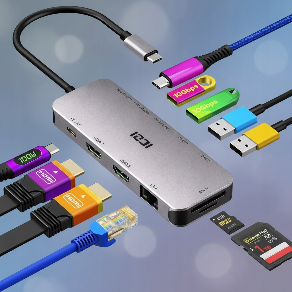 PD100W DOCKING STATION CHARGING ANDROID MOBILE PHONE TO SMARTPHONE Packaging status original