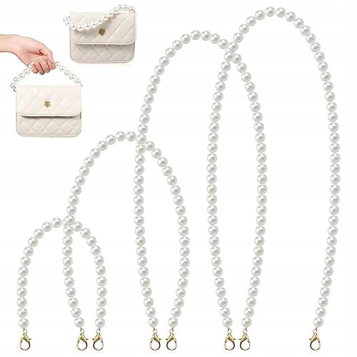 PEARL HANDBAG CHAIN SET OF 4 PIECES FOR WOMEN ELEGANT