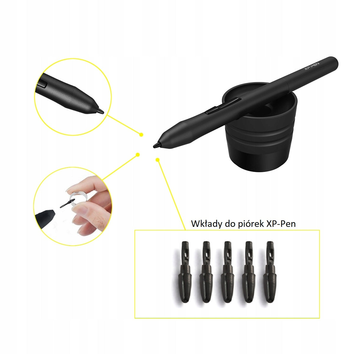 PEN REFILLS XP-PEN P01 5 PCS STAR 03/G430S/G640/STAR 03 Brand XP-Pen