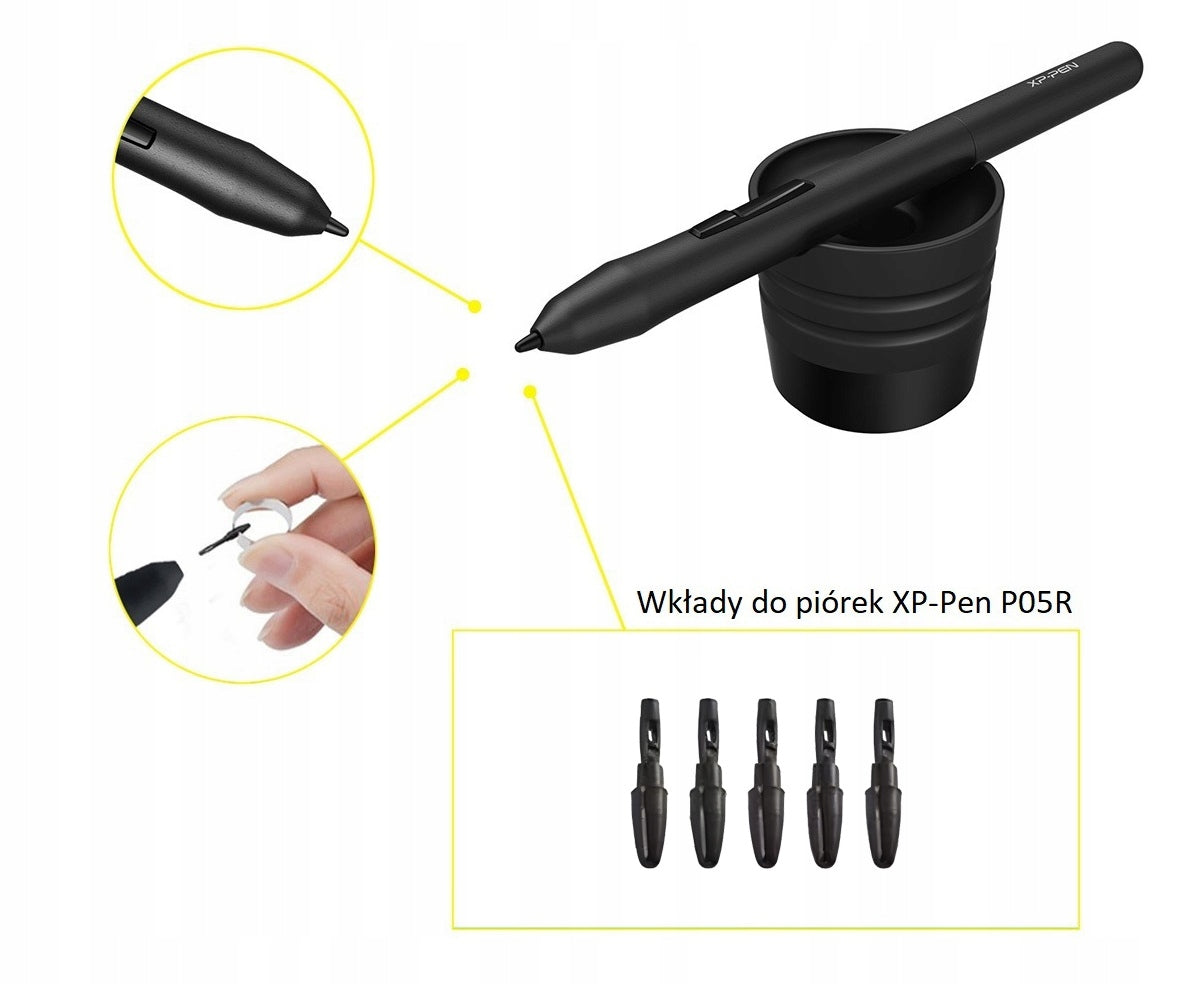 PEN REFILLS XP-PEN P05R AC53 5 PCS FOR ARTIST 15.6 PRO Brand XP-Pen