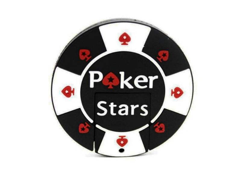 PENDRIVE USB MEMORY 16 GB POKER TOKEN STARS