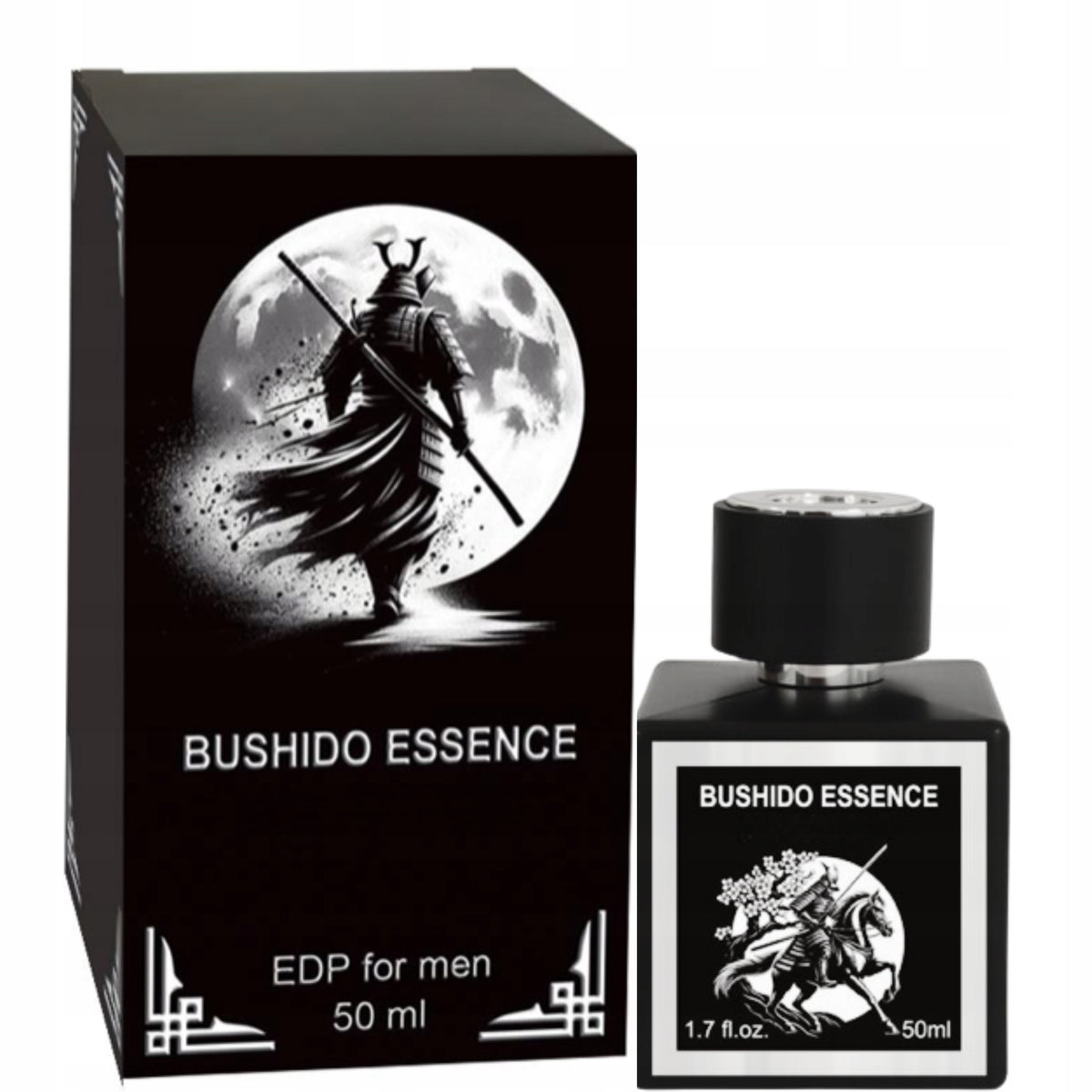 PERFUME BUSHIDO ESSENCE MALE ORIGINAL Packaging status original