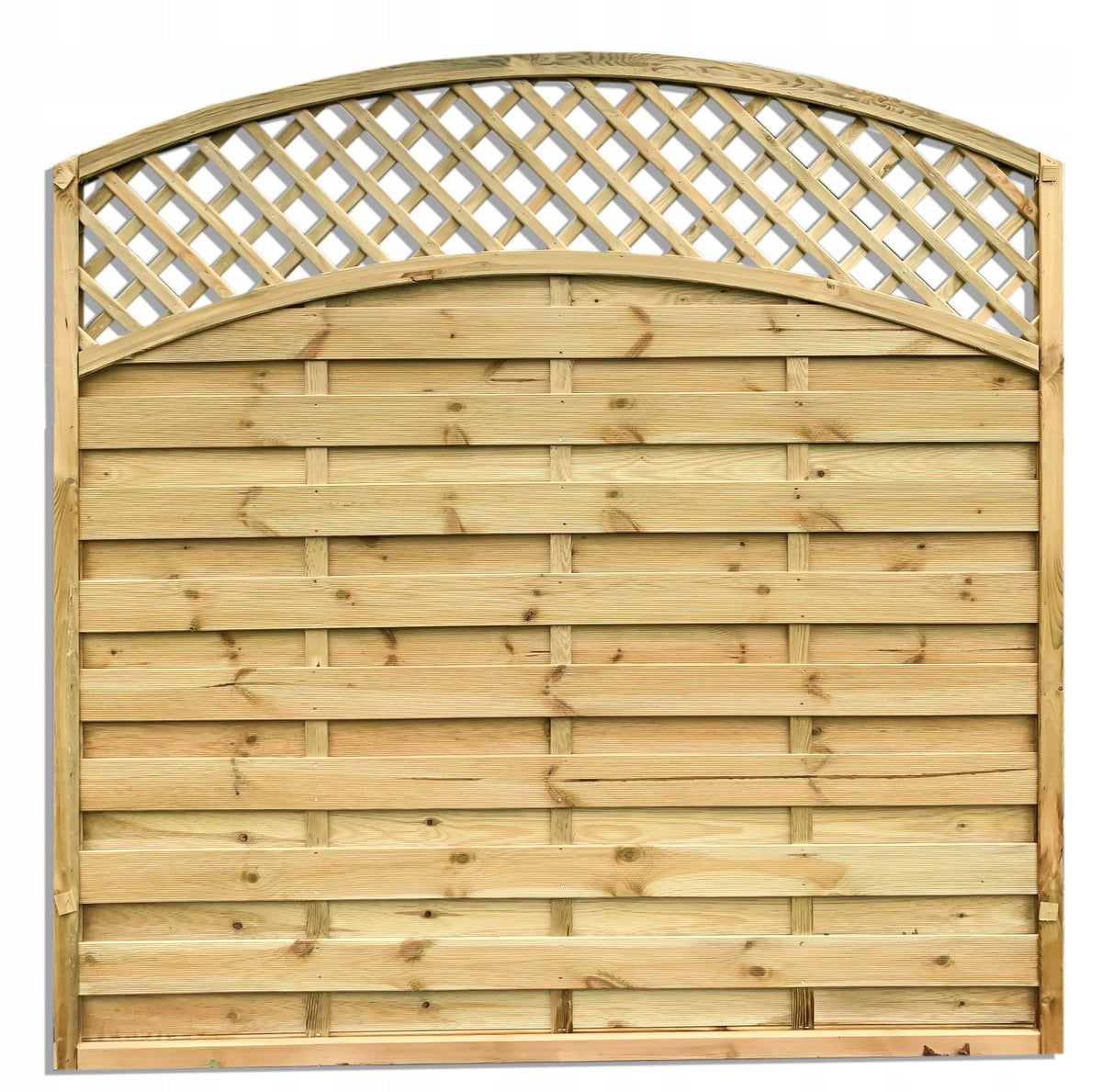 PERGOLA WOODEN FENCE 180x180x4,4 cm FENCE LUX FOR SCREWS FOR YEARS