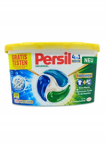 PERSIL FABRIC WASHING CAPS UNIVERSAL 20 SZ