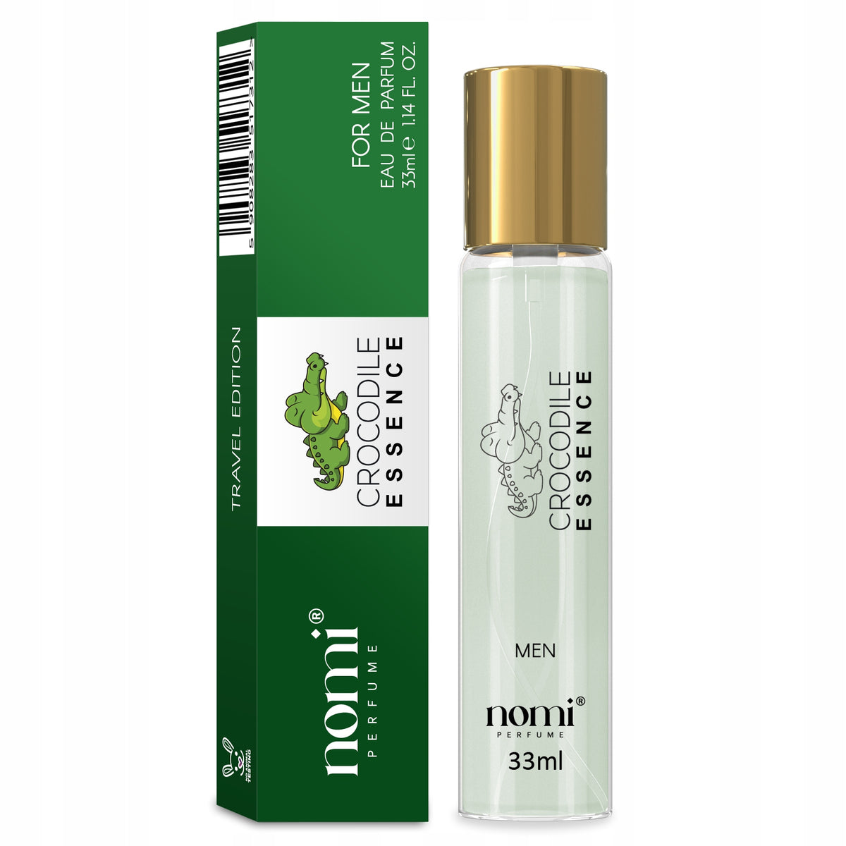 PERSISTENT MEN'S PERFUME FM NOMI PERFUMETKI PERFUME CROCODIL ESSENCE 33ml Packaging status original