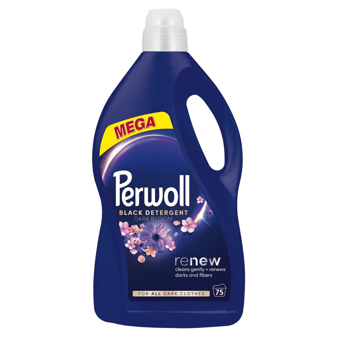 PERWOLL RENEW DARK BLOOM WASHING LIQUID FOR BLACK AND DARK FABRICS 3,75L 75pr