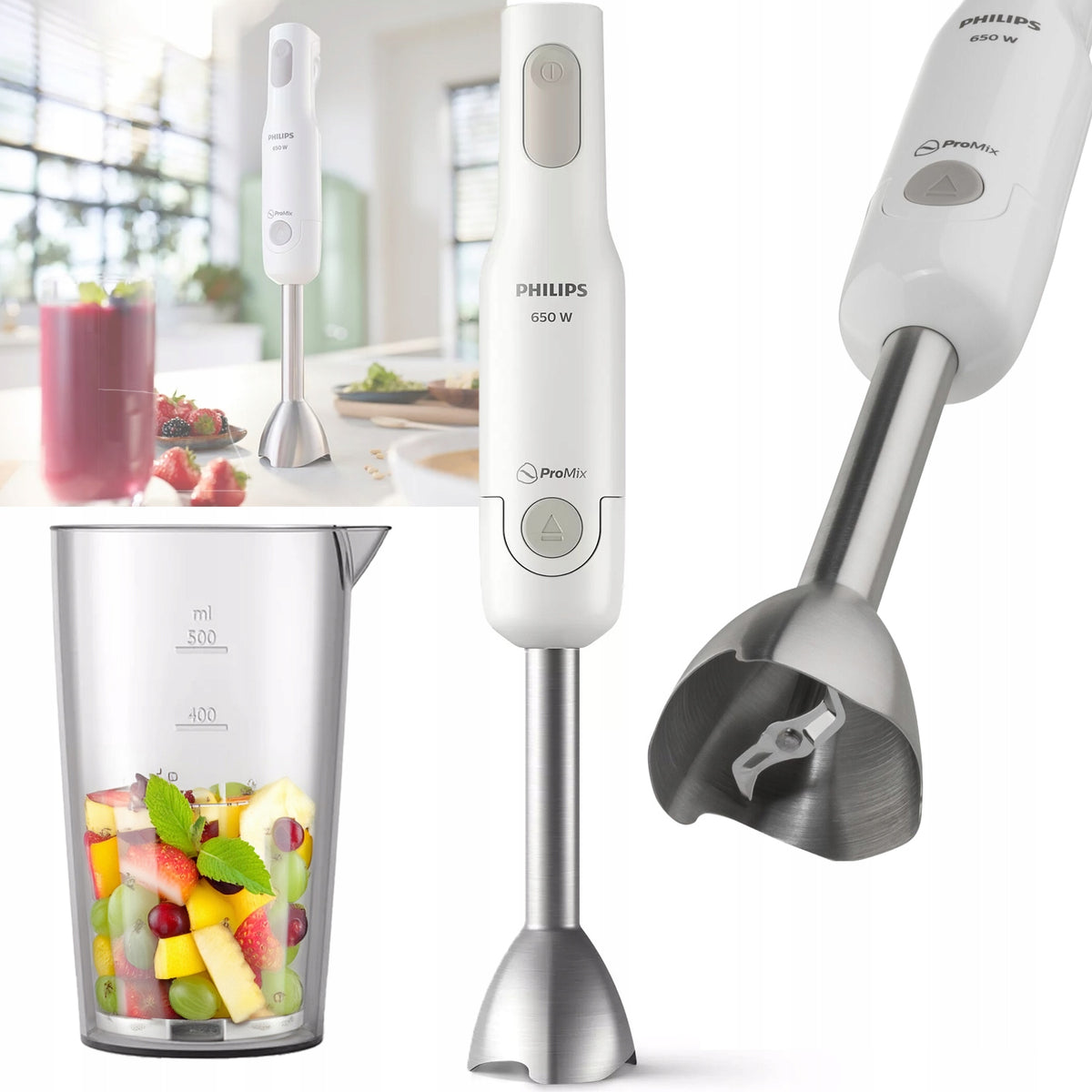 PHILIPS HR 2534/00 Daily Collection 650W Hand Blender