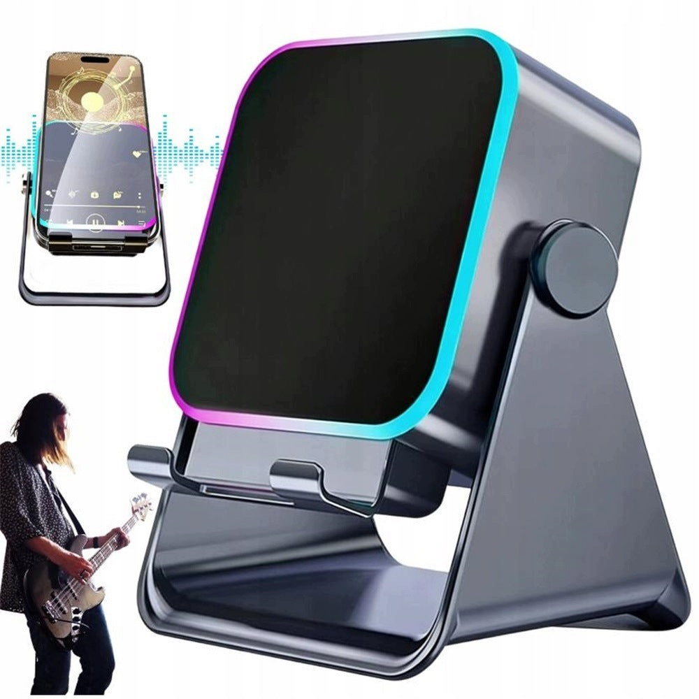 PHONE STAND WITH BLUETOOTH SPEAKER WIRELESS DESK 360