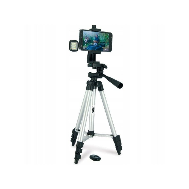 PHOTO STAND WITH REMOTE CONTROL TRIPOD NGT Packaging status original