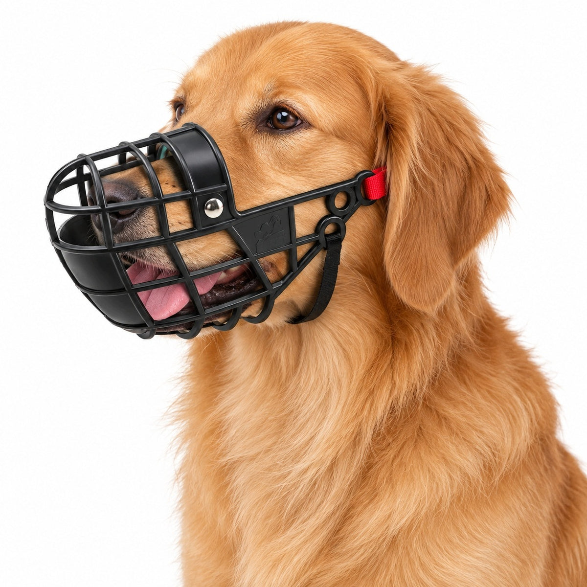 PHYSIOLOGICAL MUZZLE BASKET RUBBER FOR DOG ADJUSTABLE L