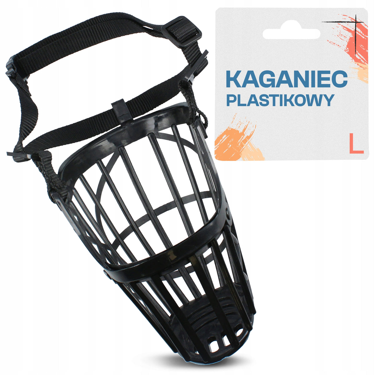 PHYSIOLOGICAL MUZZLE FOR DOG ADJUSTABLE VENTILATED, FOR LARGE BREEDS Manufacturer code 7680993331348