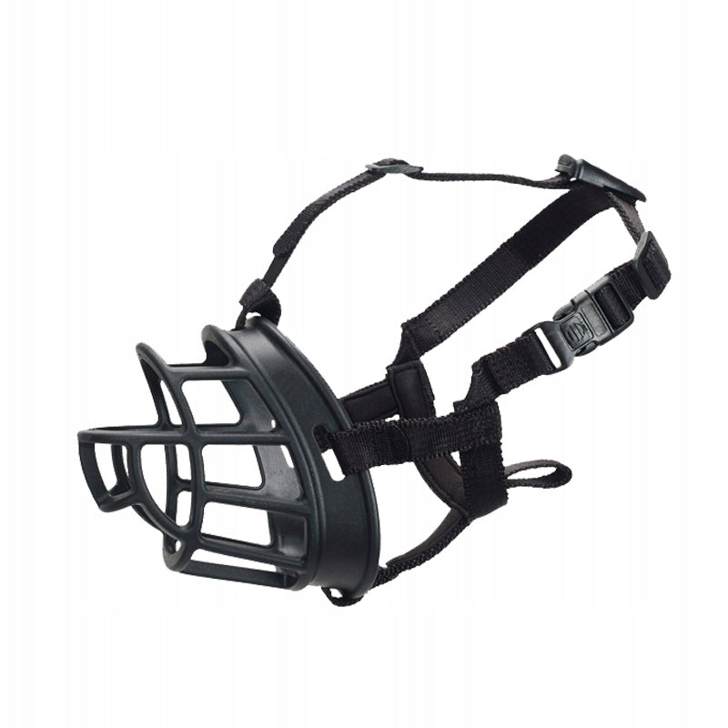 PHYSIOLOGICAL MUZZLE FOR DOG RUBBER ADJUSTABLE COMFORTABLE SIZE L Brand no brand