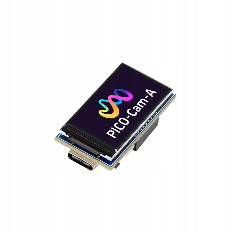 PICO-CAM-A RP2040 development board with Corex M0 processor + camera, 1.14" LCD Manufacturer WaveShare