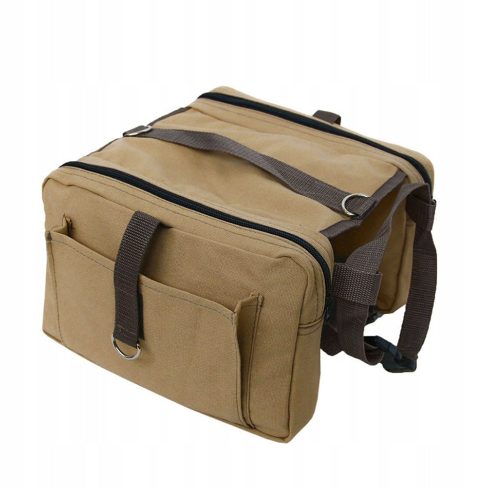 PIESZY PLECAK OUTDOOR KHAKI NA WYPRAWY Z REGULOWANYM PASEM
