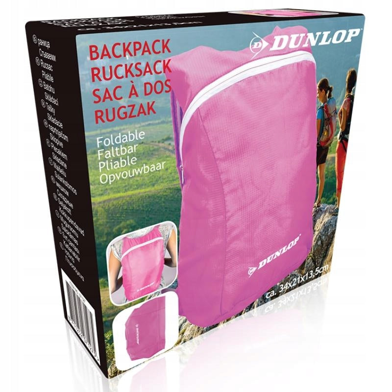PINK RAIN CAPE FOR BACKPACK, Waterproof Cover, Dunlop Color pink