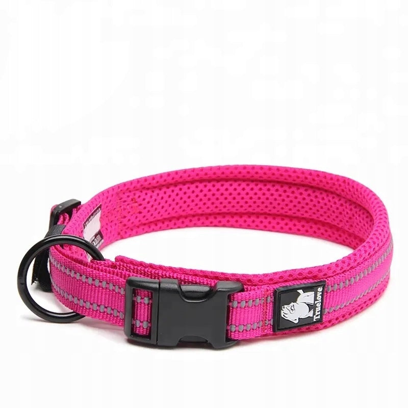 PINK Small Dog Collar REFLECTIVE TRUELOVE M Packaging status original