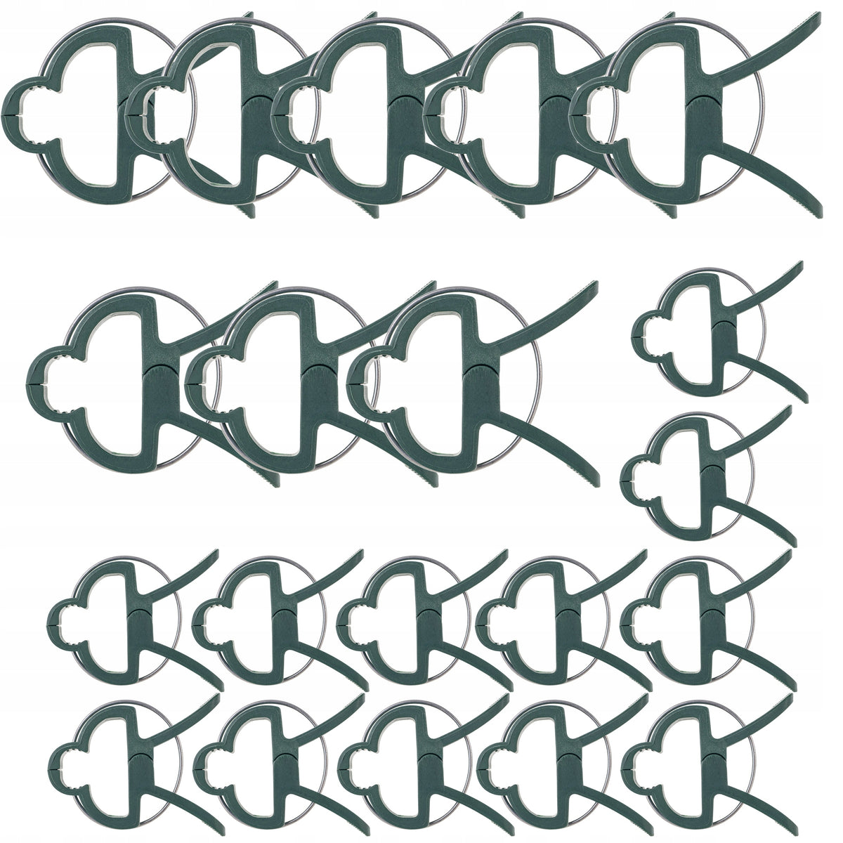PLANT CLIPS TOMATO SHOTS BEAN STEM MOUNTINGS HOLDER 20x