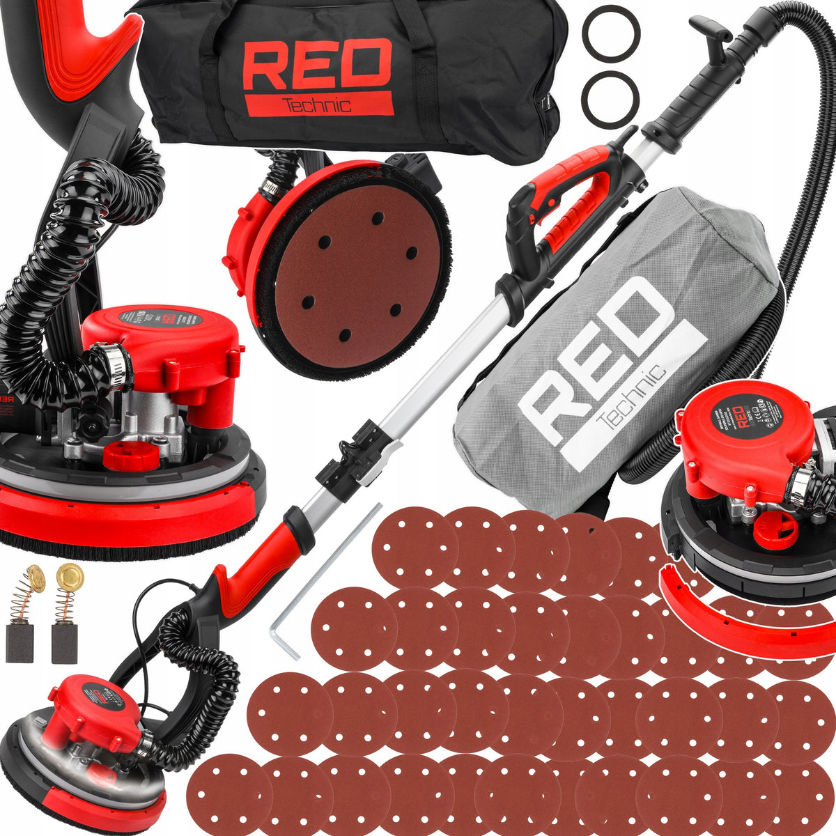 PLASTER FINISH SANDER 2000W LED GIRAFFE PAPER 36 PCS!