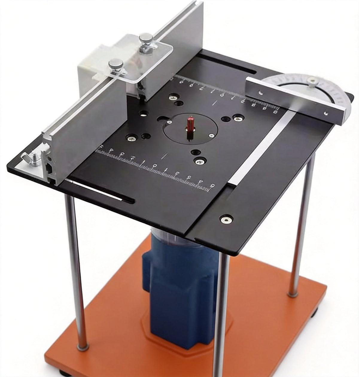 PLATE ALUMINUM TOP FOR MILLING TABLE PRECISION WOODWORKING 64-66MM Brand Bedee