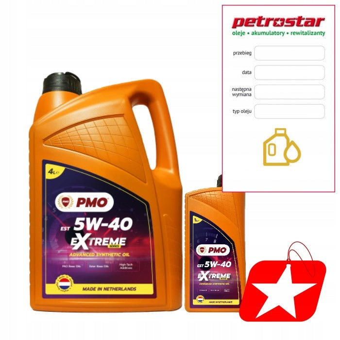PMO EXTREME 100% EST 5W40 PAO 5L