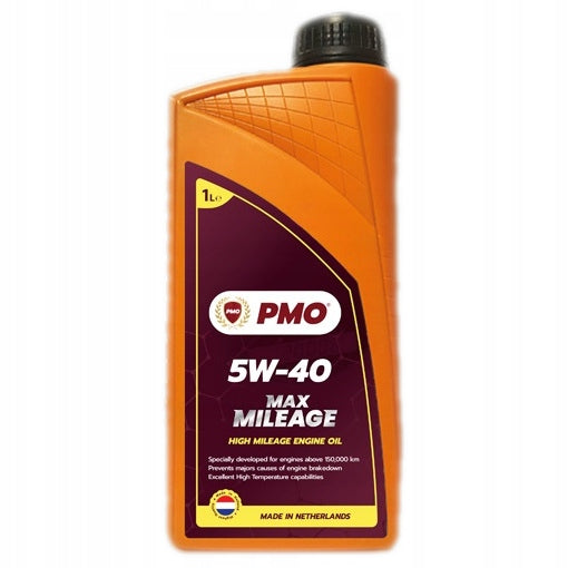 PMO MAX MILEAGE 5W40 Engine oil 1L