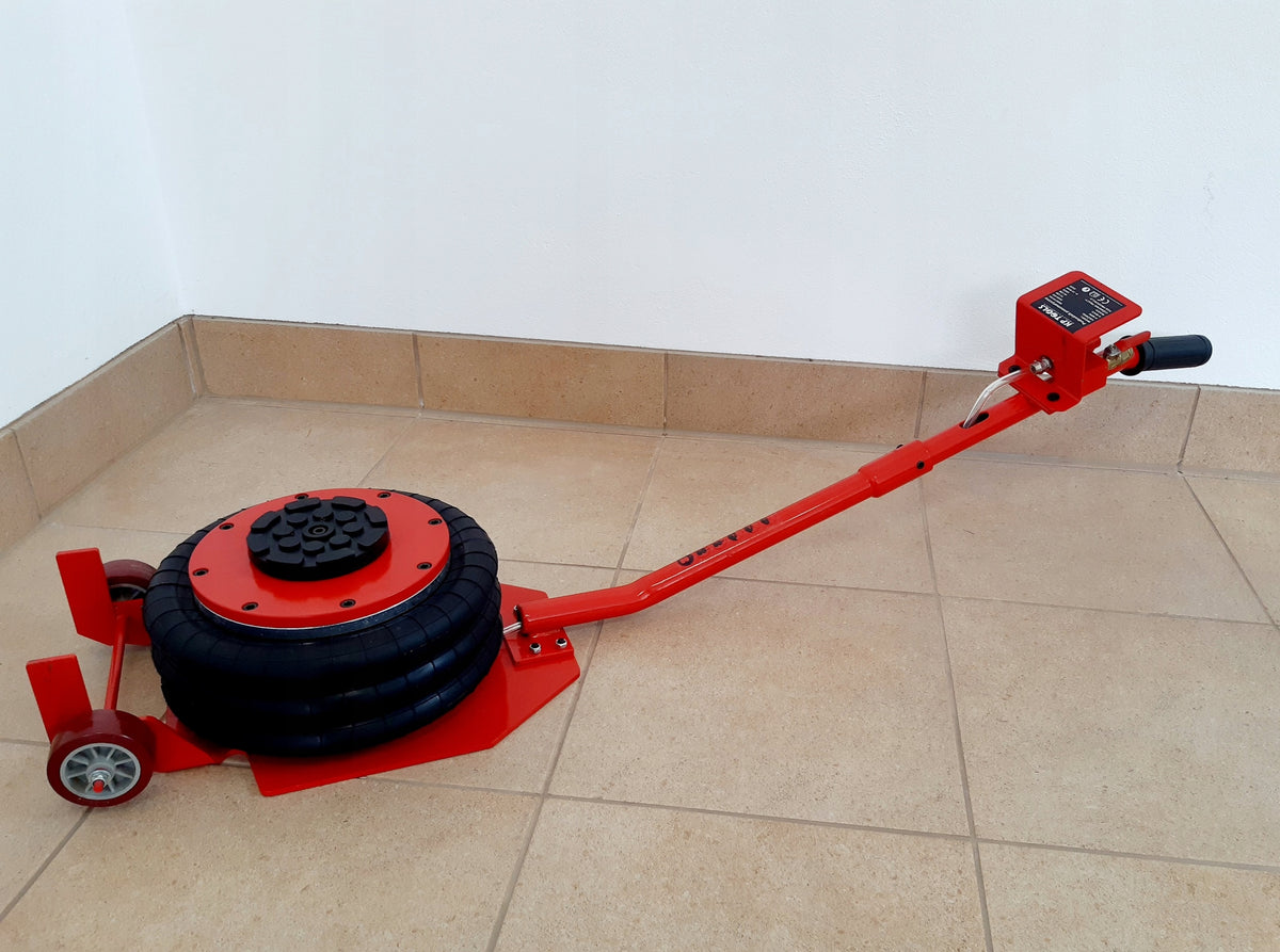 PNEUMATIC SNOWMAN LIFT 3,5T + RUBBER Manufacturer code PODNOŚNIK PNEUMATYCZNY 3,5T KP TOOLS