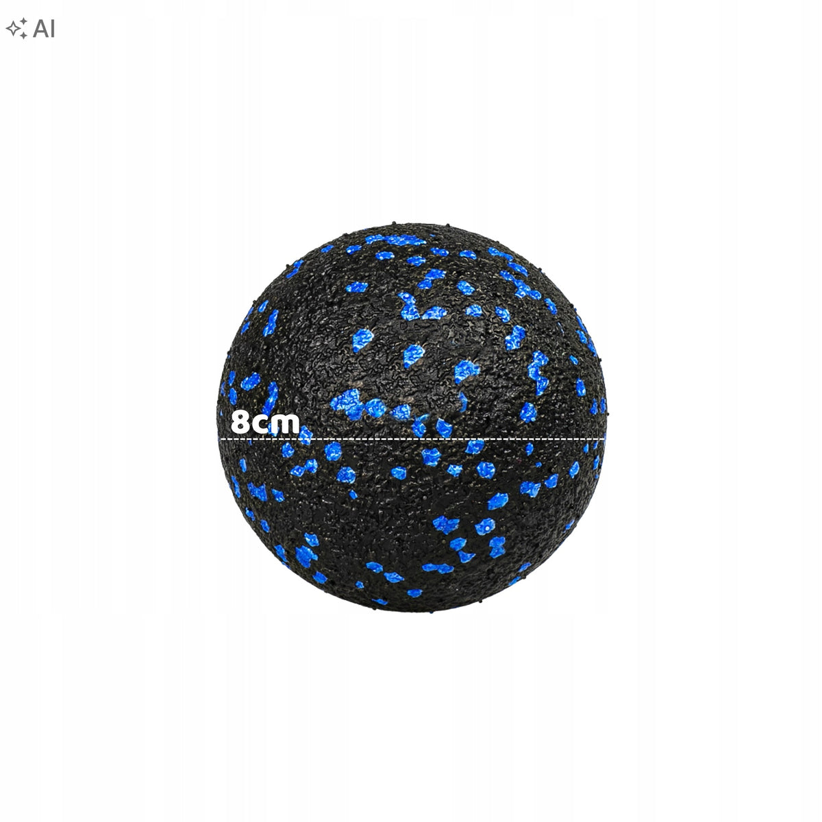 POINT MASSAGE BALL ROLLING MUSCLES BALL LACROSS EPP 8 cm Packaging status original