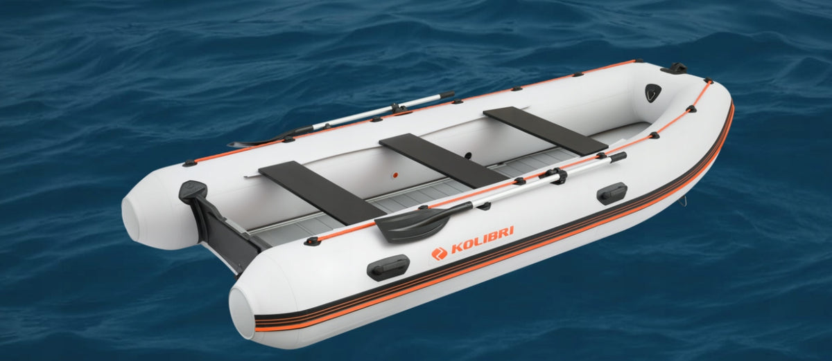 PONTOON KOLIBRI KM-400DSL Light grey ALU FLOOR