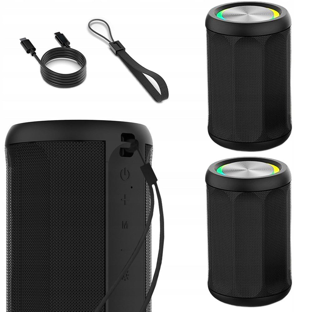 PORTABLE BLUETOOTH SPEAKER, RGB SOUND STATION, MUSIC BOX, MP3